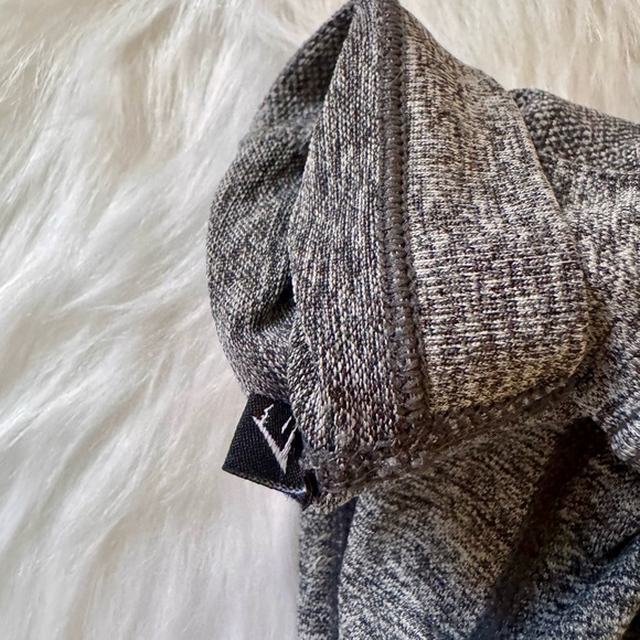 Gymshark Flex High Waisted Leggings in Grey/Pink - Picture 9 of 12